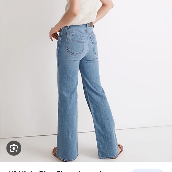 Madewell high rise flare jeans - Picture 3 of 9